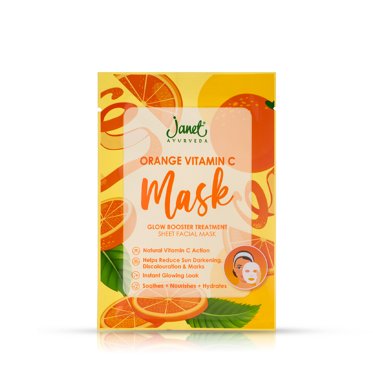 Orange Vitamin C Sheet Mask