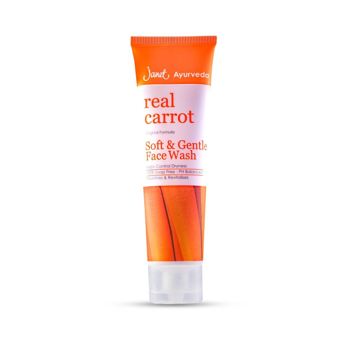 Real Carrot Soft Gentle Face Wash 100 ML