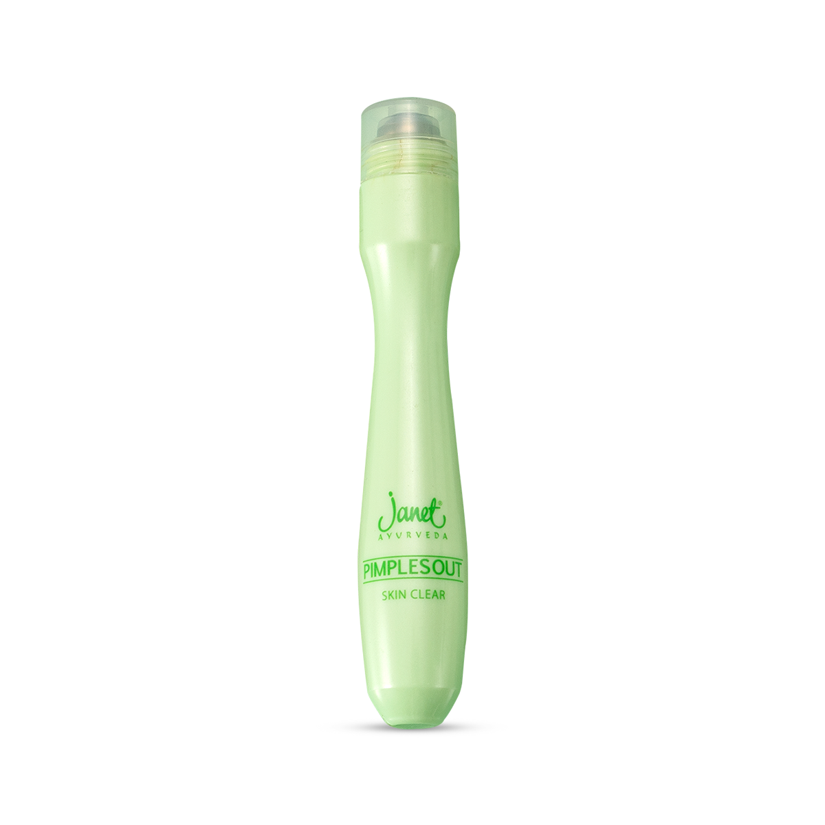 Janet Pimple Out-skin Clear Roller Pen